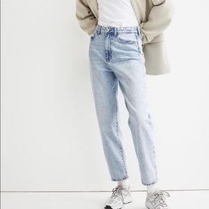 H&M Mom Loose-fit Ultra High Jeans